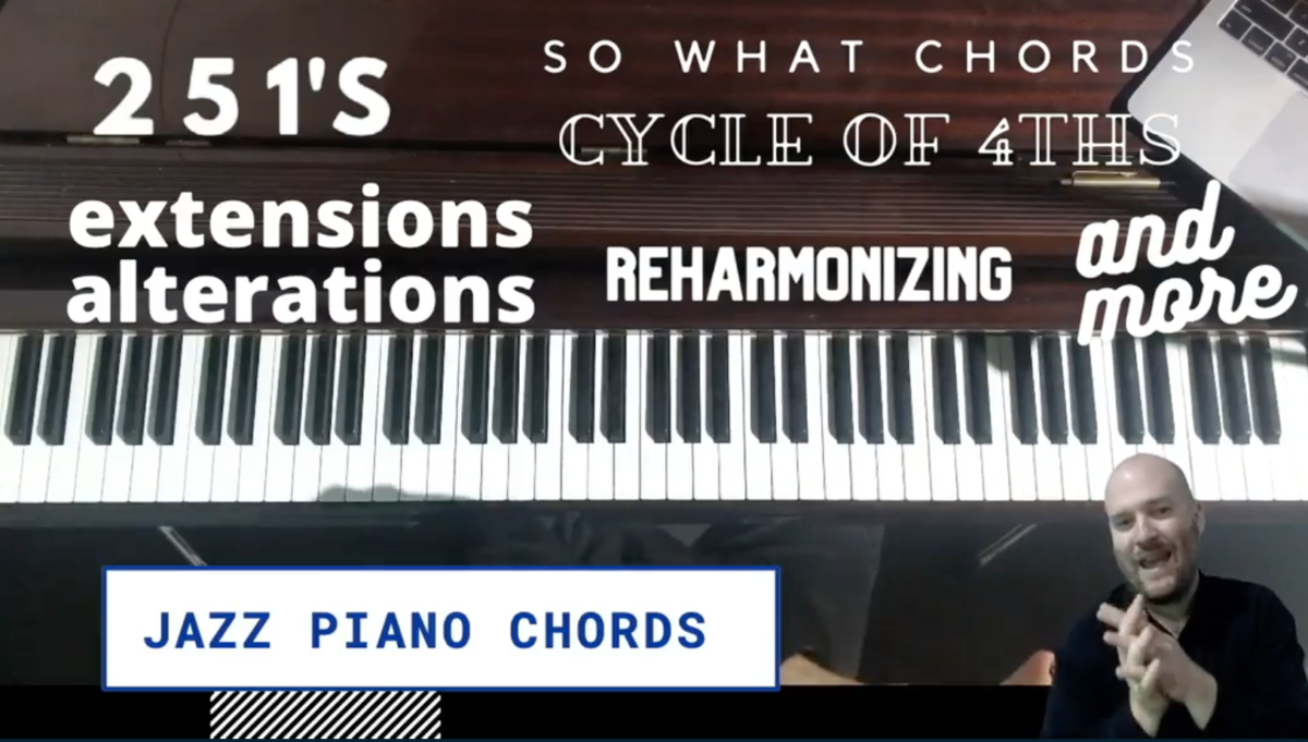 Skill Share Jazz Piano Chords Course